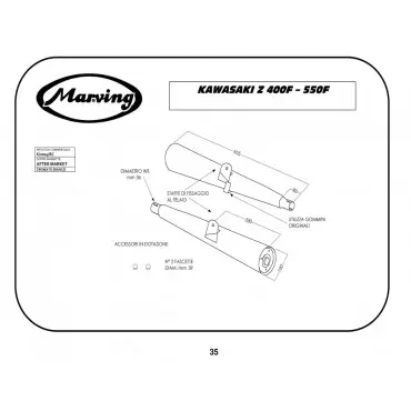 Marving K/2024/BC Kawasaki Z 400 F