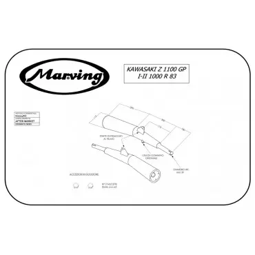 Marving K/2004/NC Kawasaki Z 1000 R 83