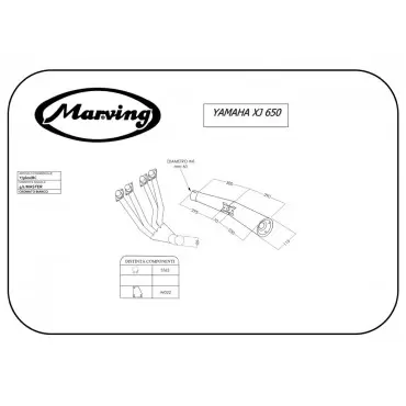 Marving Y/3600/BC Yamaha Xj 650