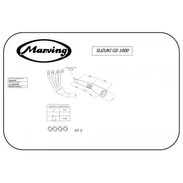 Marving S/3502/BC Suzuki Gs 1000