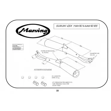 Marving S/2007/BC Suzuki Gsx 750/750e