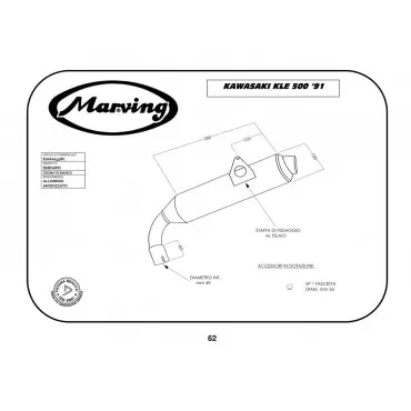 Marving K/AAA/53/BC Kawasaki Kle 500 91