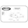 Marving Y/2126/BC Yamaha Fzr 1000 Ex-up 89/93