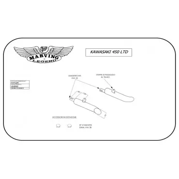 Marving K/CP09/BC Kawasaki Z 450 Ltd