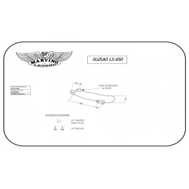 Marving S/CP22/BC Suzuki Ls 650 Custom