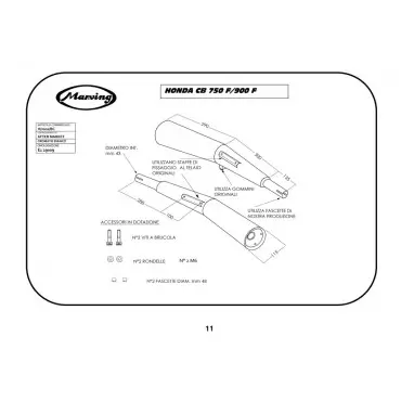 Marving H/2001/BC Honda Cb 900 F Bol D'Or