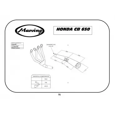 Marving H/3304/BC Honda Cb 650