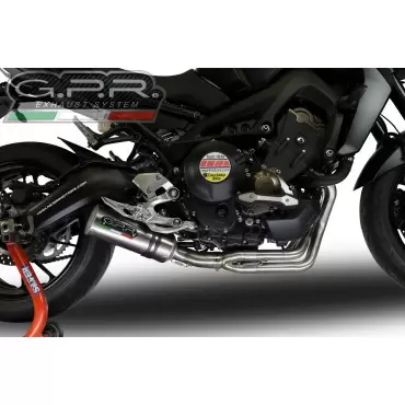 GPR CO.Y.219.RACE.M3.INOX GPR Yamaha Mt-09 2021/2023 e5 CO.Y.219.RACE.M3.INOX