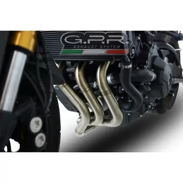 GPR E4.CO.Y.202.1.CAT.M3.INOX GPR Yamaha Tracer 9 GT 2021/2023 E4.CO.Y.202.1.CAT.M3.INOX