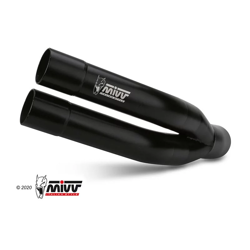 Mivv Double Gun Black Kawasaki Z900 Mivv Double Gun Black Kawasaki Z900
