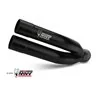 Mivv Double Gun Black Kawasaki Z900