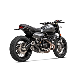 Akrapovic Ducati Scrambler Urban Motard S-D8SO6-ISSSBL