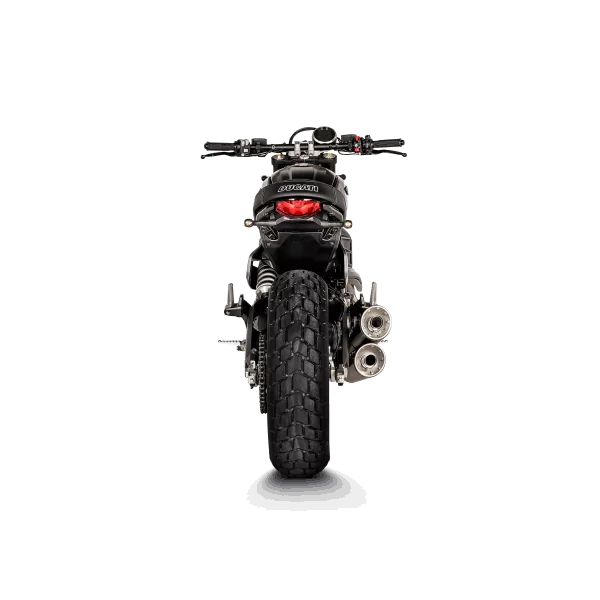 Akrapovic Ducati Scrambler Urban Motard S-D8SO6-ISSSBL