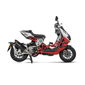 Akrapovic Italjet Dragster 300 S-IT3SO1-HRTBL