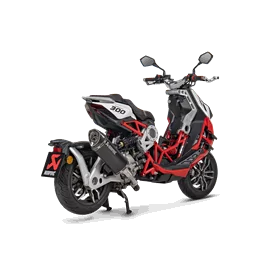 Akrapovic Italjet Dragster 300 S-IT3SO1-HRTBL