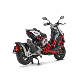 Akrapovic Italjet Dragster 300 S-IT3SO1-HRTBL