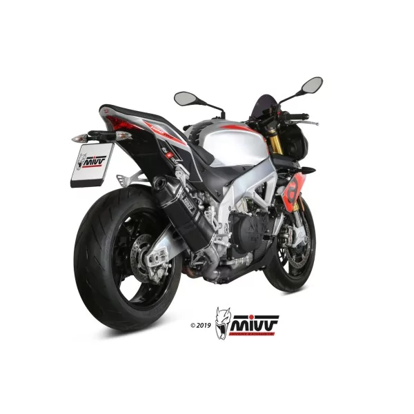 Mivv SPEED EDGE Schwarz Aprilia TUONO V4 1100