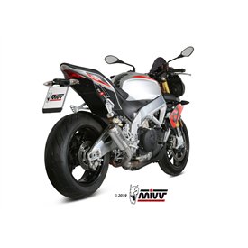 Mivv MK3 Inox Aprilia TUONO V4 1100