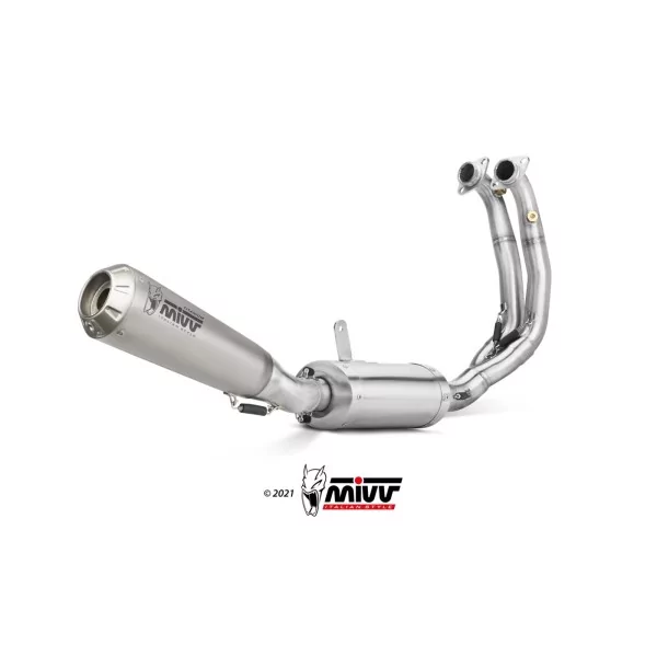 Mivv Scarico Sportivo Completo Titanio Aprilia RS 660