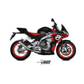 Mivv Komplette Sport-Auspuffanlage Titan Aprilia TUONO 660