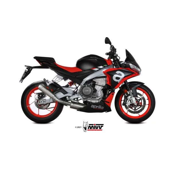 Mivv Sport Exhaust Full System Titanium Aprilia TUONO 660
