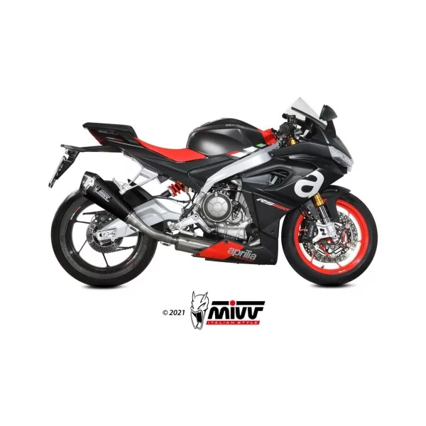 Mivv Escape Deportivo Completo Carbono Aprilia RS 660