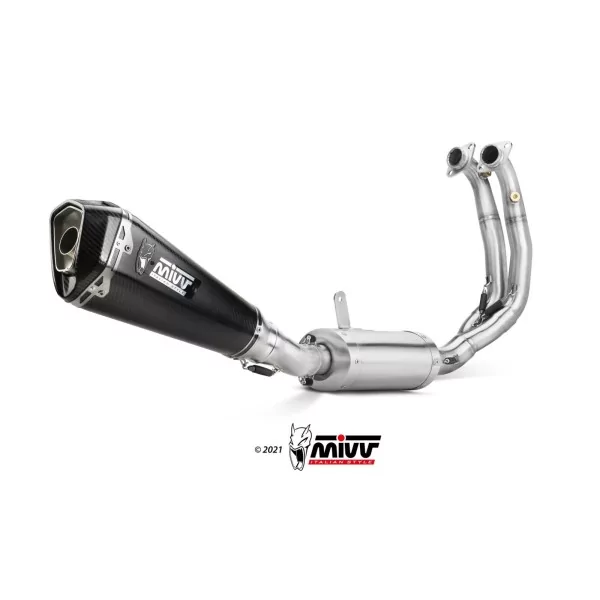Mivv Sport Exhaust Full System Carbon Aprilia TUONO 660