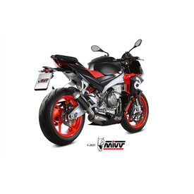 Mivv Komplette Sport-Auspuffanlage Carbon Aprilia TUONO 660