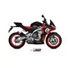 Mivv Komplette Sport-Auspuffanlage Schwarz Aprilia TUONO 660