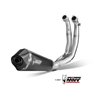 Mivv Sport Exhaust Full System Black Aprilia TUONO 660
