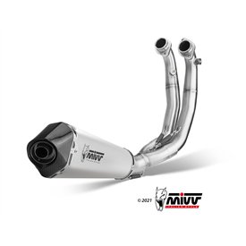 Mivv Komplette Sport-Auspuffanlage Edelstahl Aprilia TUONO 660