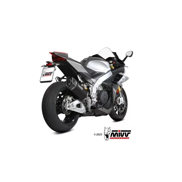 Mivv SR-1 Schwarzes Titan Aprilia RSV4