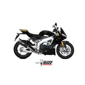 Mivv SR-1 Black Titanium Aprilia TUONO V4 1100