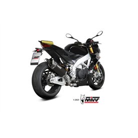 Mivv SR-1 Black Titanium Aprilia TUONO V4 1100
