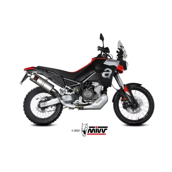 Mivv DAKAR Edelstahl Aprilia TUAREG 660