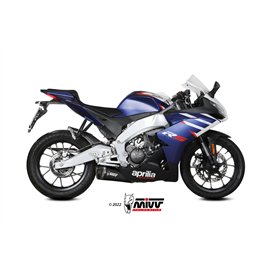 Mivv Sport Exhaust Full System Black Aprilia RS 125