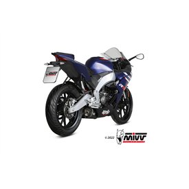 Mivv Sport Exhaust Full System Black Aprilia RS 125