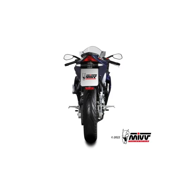 Mivv Komplette Sport-Auspuffanlage Edelstahl Aprilia RS 125