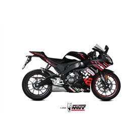 Mivv Echappement Sport Complet Inox Aprilia RS 125