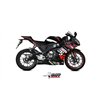 Mivv Komplette Sport-Auspuffanlage Schwarz Aprilia RS 125