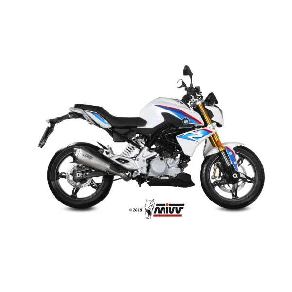 Mivv Escape Deportivo Completo Inox Bmw G 310 R