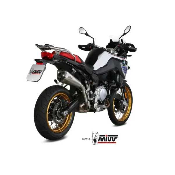 Mivv DELTA RACE Inox Bmw F 850 GS