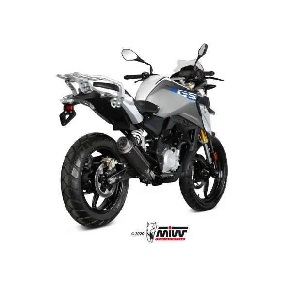 Mivv Komplette Sport-Auspuffanlage Schwarz Bmw G 310 GS
