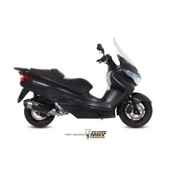 Mivv Escape Deportivo Completo Inox Suzuki BURGMAN 200