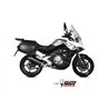Mivv OVAL Schwarz Carbon-Endkappe CF Moto 650MT