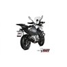 Mivv OVAL Nero fondello carbonio CF Moto 650MT