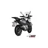 Mivv OVAL Nero fondello carbonio CF Moto 650MT