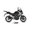 Mivv OVAL Schwarz Carbon-Endkappe CF Moto 700MT