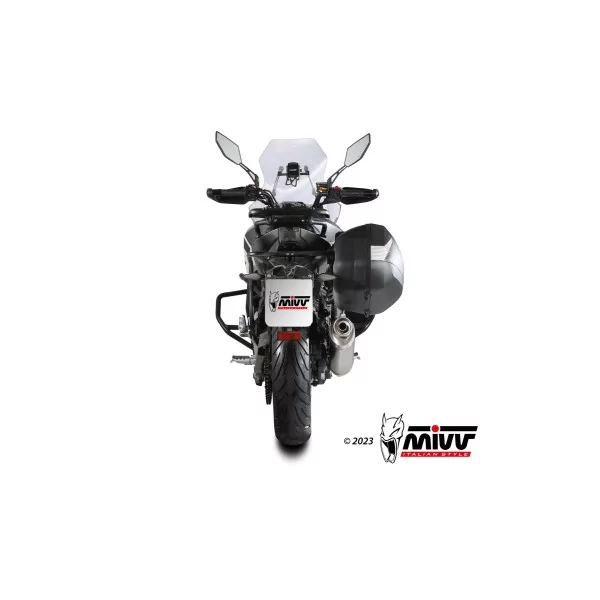Mivv OVAL Inox CFMOTO 650MT