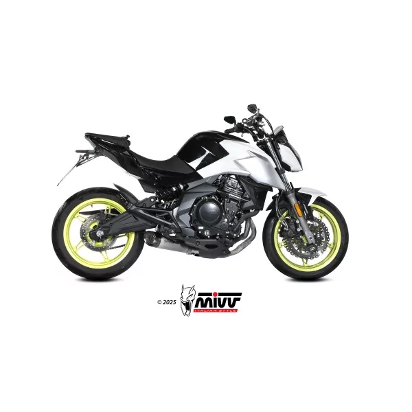 Mivv X-M5 Titanio CFMOTO 650NK